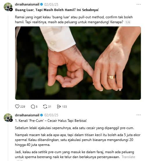 cara kira waktu subur