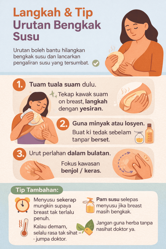 urutan bengkak susu
