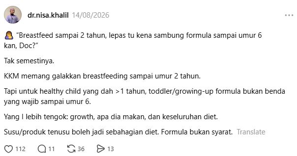 makanan banyakkan susu