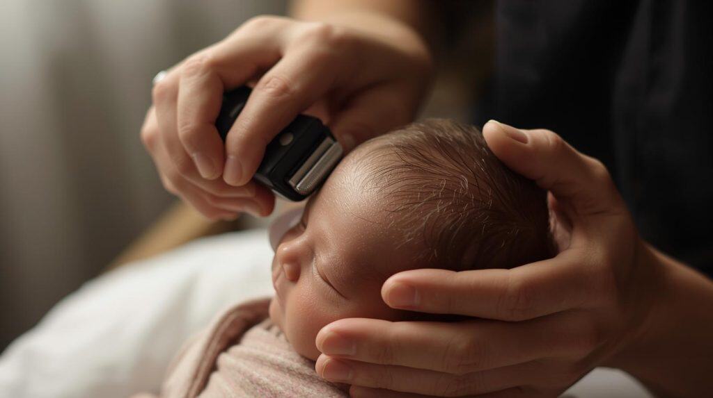 cukur rambut bayi
