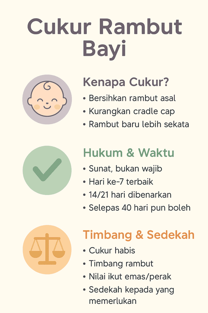 cukur rambut bayi