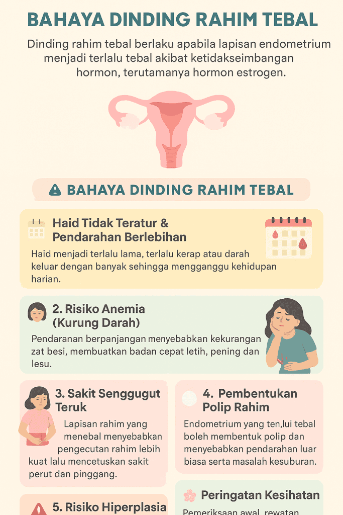 bahaya dinding rahim tebal