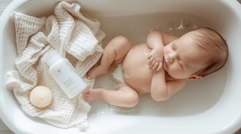 bayi 1 bulan mandi sehari berapa kali