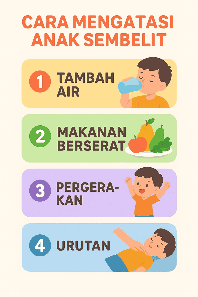 petua anak sembelit