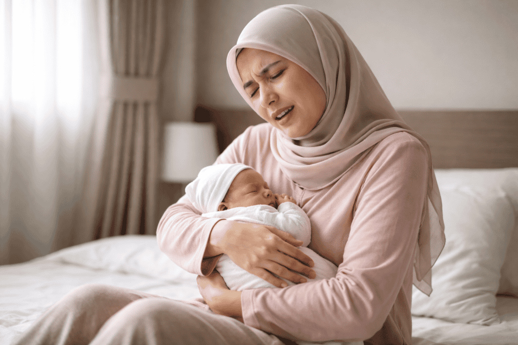 cara urut bengkak susu