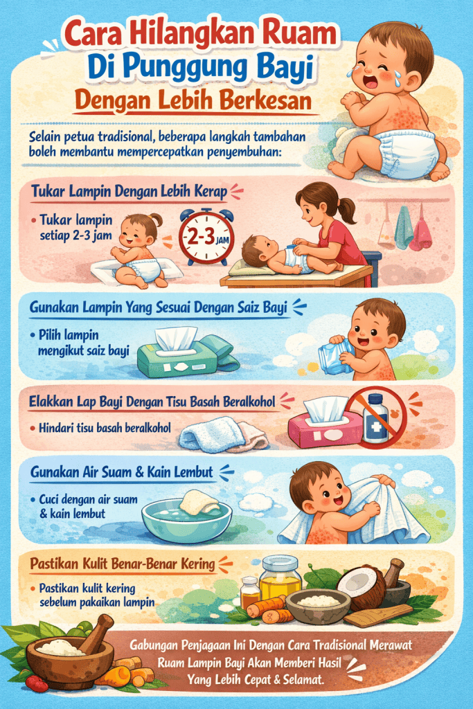 jenis ruam lampin