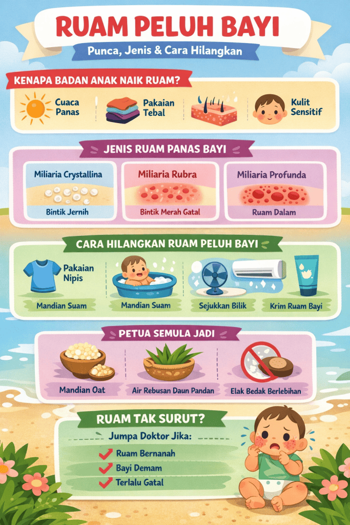 ruam peluh bayi