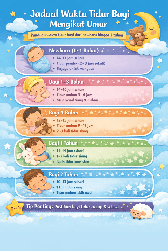 waktu tidur bayi