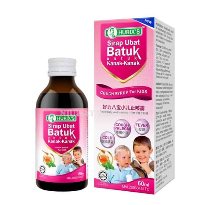 ubat batuk kanak kanak
