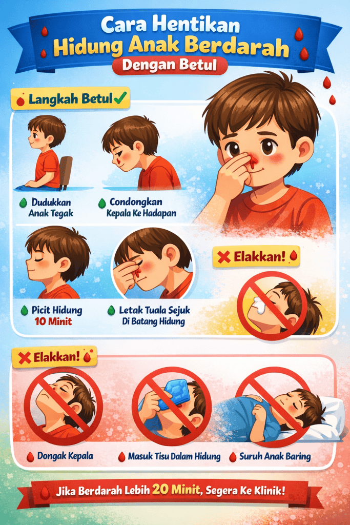 hidung anak berdarah