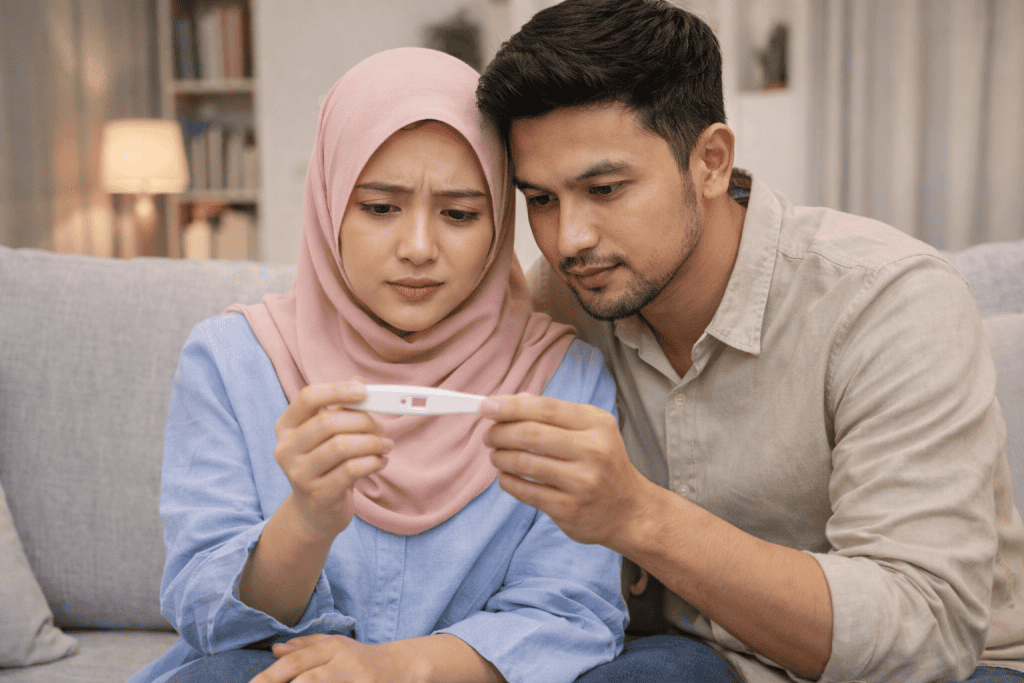 simptom selepas IUI