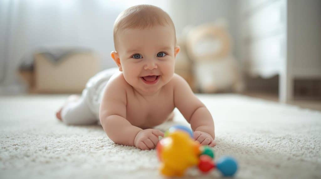 baby merangkak