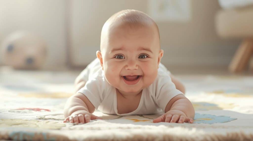 baby merangkak