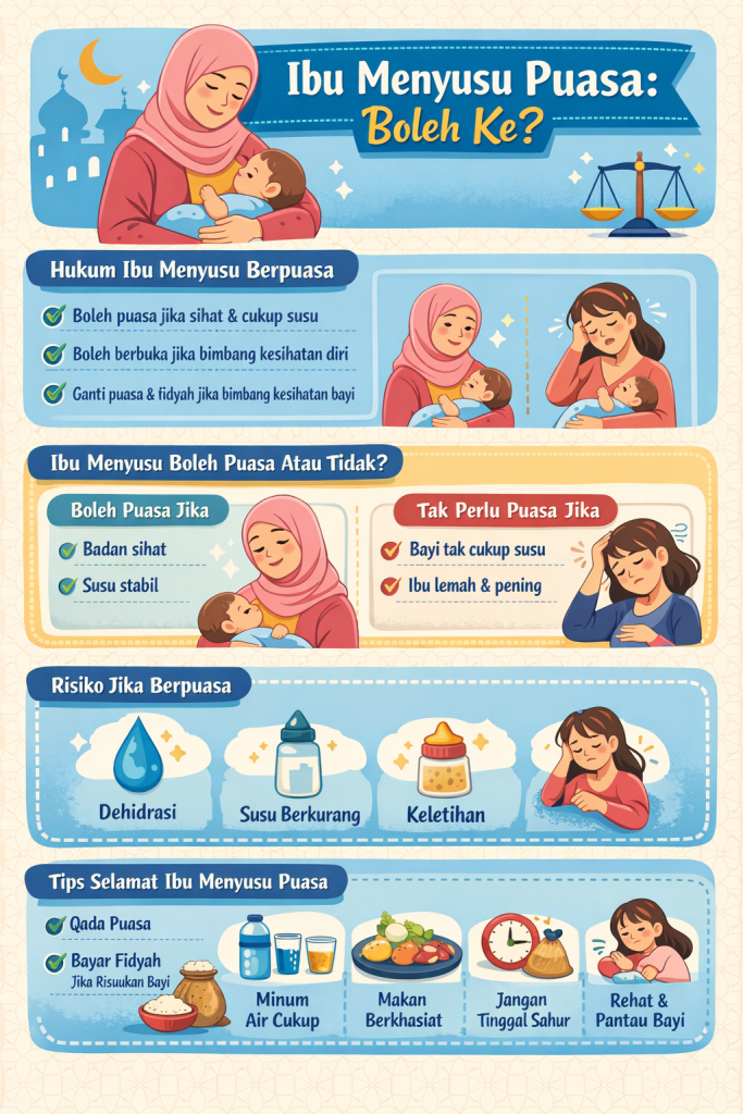 ibu menyusu puasa