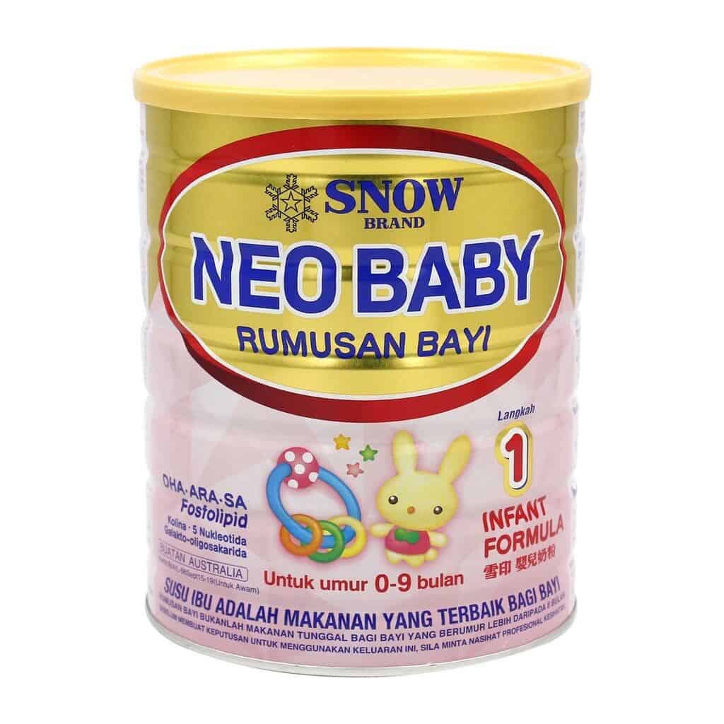 susu yang sesuai untuk bayi sembelit